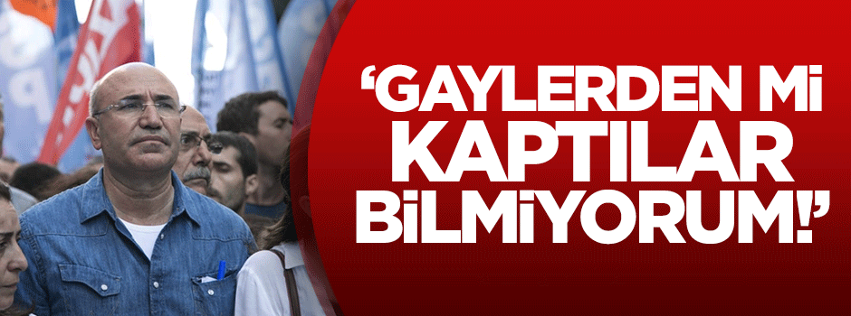 Karahasanoğlu: Gaylerden mi kaptılar bilmiyorum!