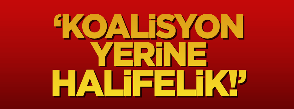 Karaman: İdeal yönetim şekli 'hilafet'