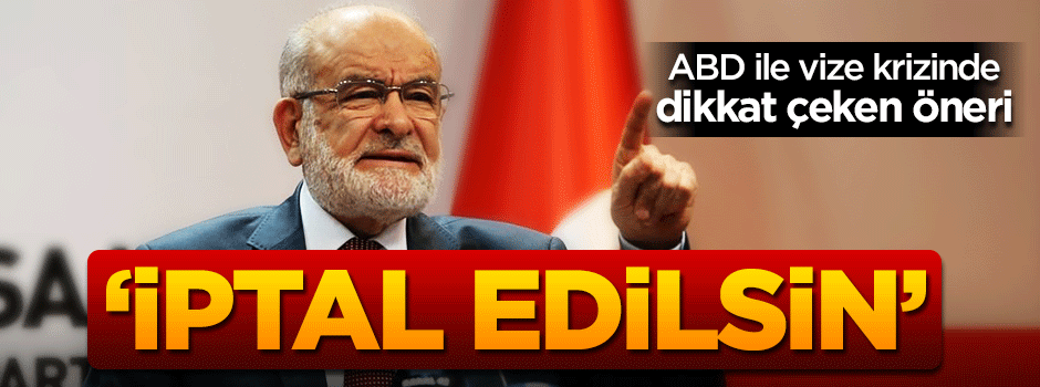 Karamollaoğlu: THY uçak siparişlerini iptal etsin