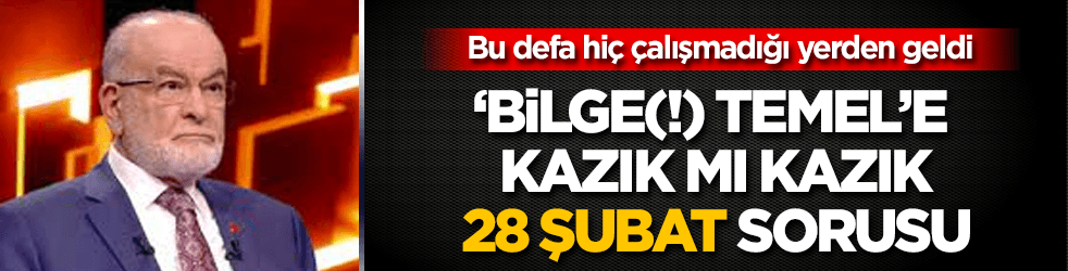 Karamollaoğlu'na kazık mı kazık "28 Şubat" sorusu