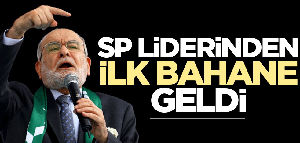 Karamollaoğlu'ndan da ilk bahane geldi!