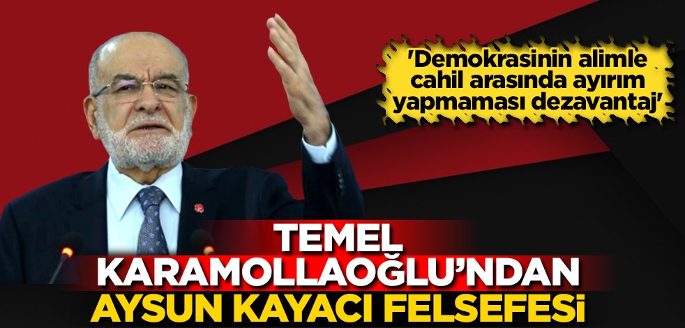 Karamollaoğlu'ndan demokrasi yorumu