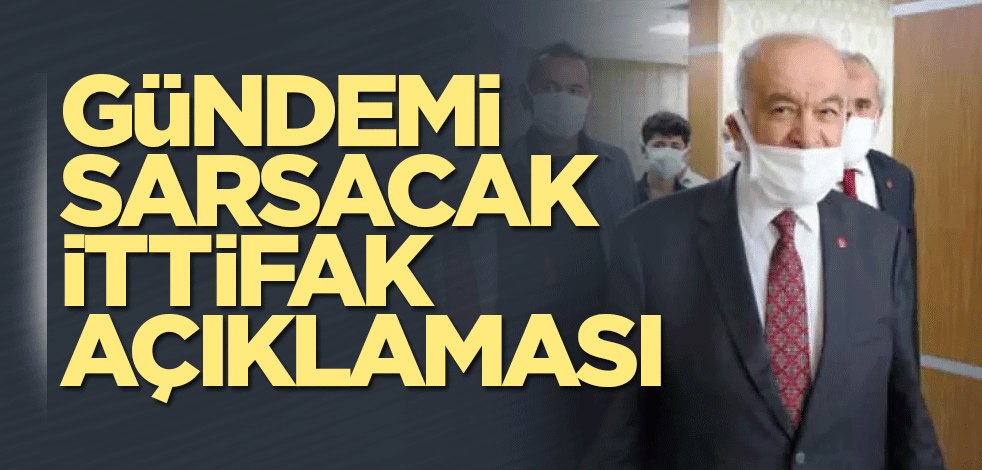 Karamollaoğlu'ndan gündemi sarsacak ittifak açıklaması