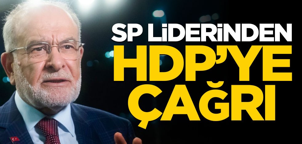 Karamollaoğlu'ndan HDP'ye çağrı