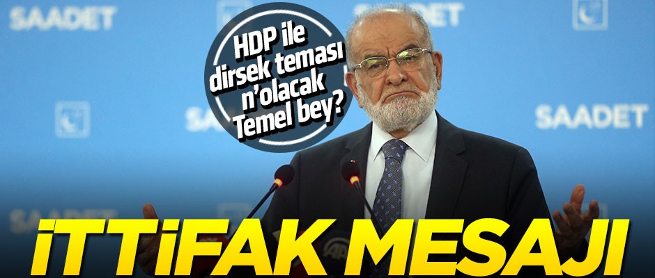 Karamollaoğlu'ndan ittifak mesajı