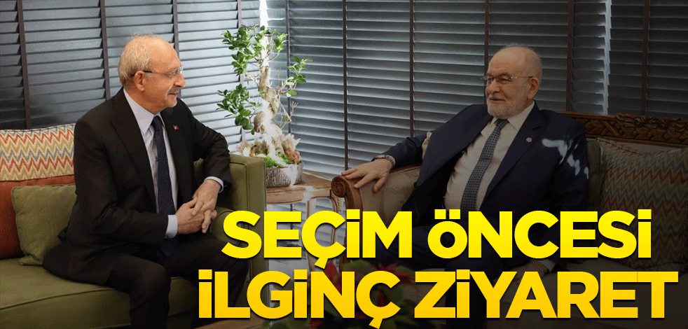 Karamollaoğlu'ndan Kılıçdaroğlu'na ziyaret