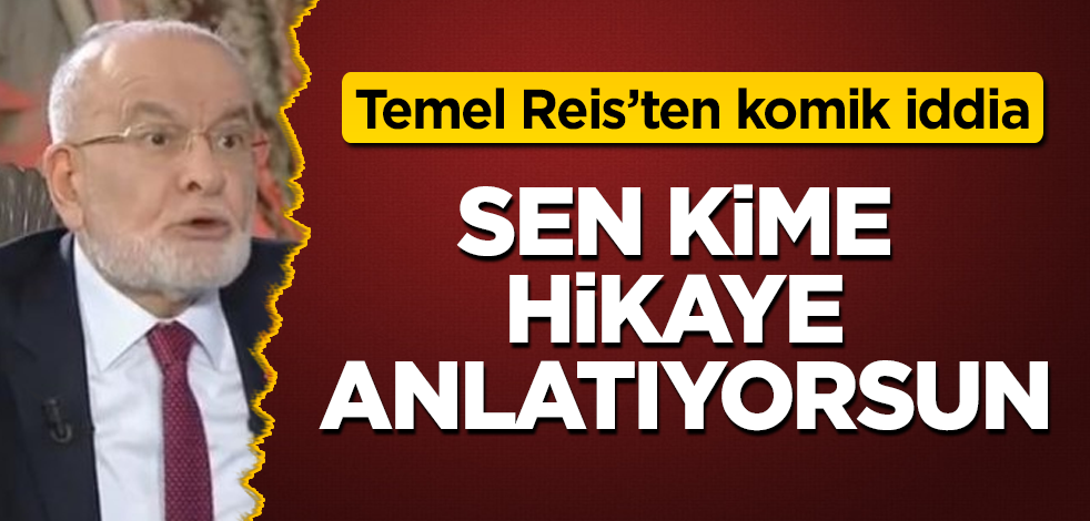 Karamollaoğlu'ndan komik iddia! Sen kime hikaye anlatıyorsun?