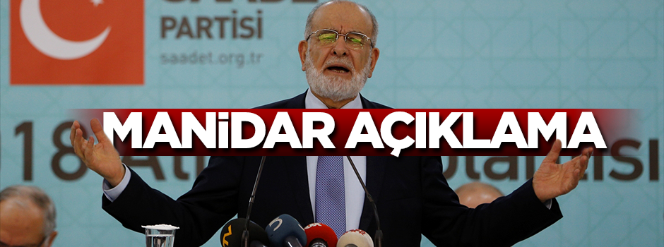 Karamollaoğlu'ndan manidar açıklama!