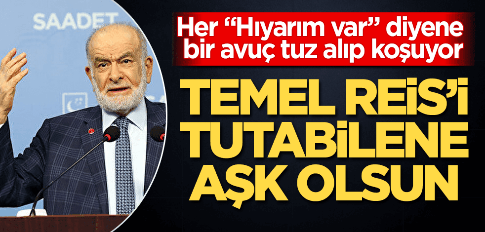 Karamollaoğlu'nu tutabilene aşk olsun! Yine fena saçmaladı