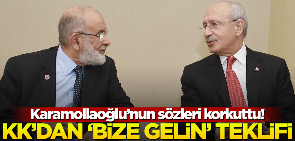 Karamollaoğlu'nun açıklamasını korkuttu! Kılıçdaroğlu'ndan "CHP'ye gel" teklifi