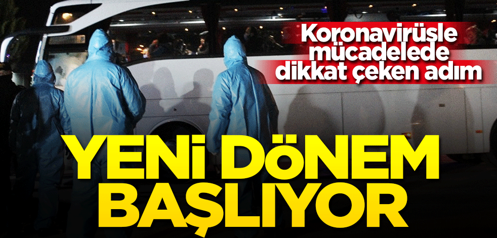 Karantinada yeni dönem! Ev ortamı karantinaya uygun olmayan hastalar yurtlarda kalacak