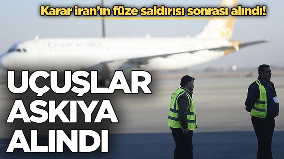 Karar İran’ın füze saldırısı sonrası alındı! Şam’da uçuşlar 12 saat askıya alındı