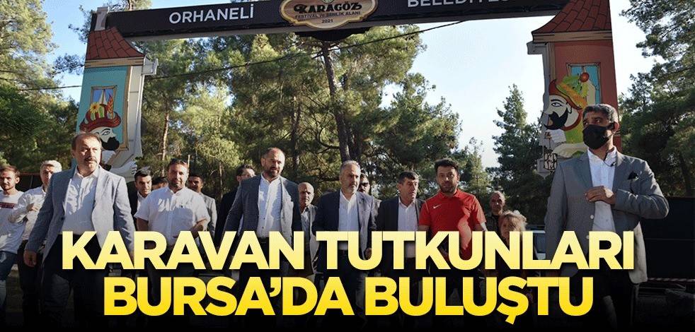 Karavan tutkunları Bursa'da buluştu