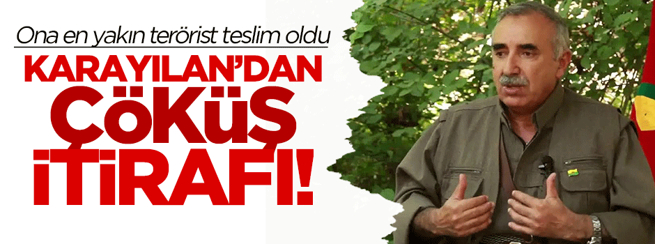 Karayılan'a en yakın terörist teslim oldu! Bomba itiraflar