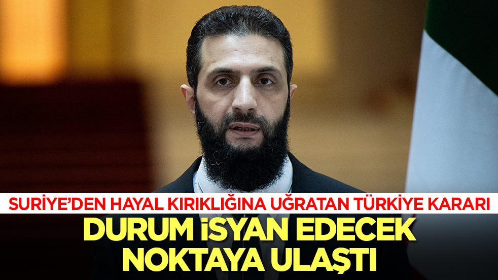 Kardeş Suriye'den Türkiye'ye büyük ayıp: Durum isyan edecek noktaya geldi