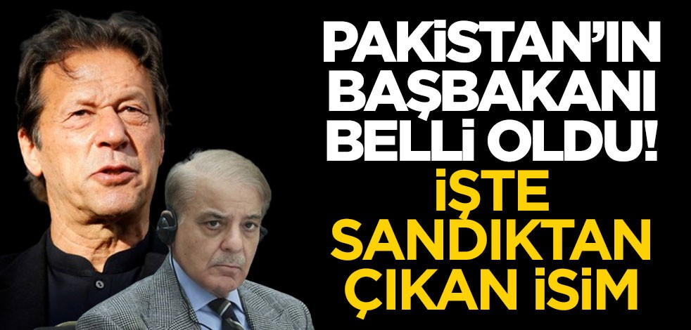 Kardeş ülke Pakistan'da başbakan belli oldu! İşte sandıktan çıkan isim