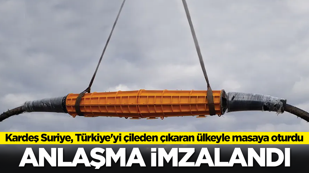 Kardeş ülke Suriye, Türkiye'yi çileden çıkaran ülkeyle masaya oturdu: Anlaşma imzaladı