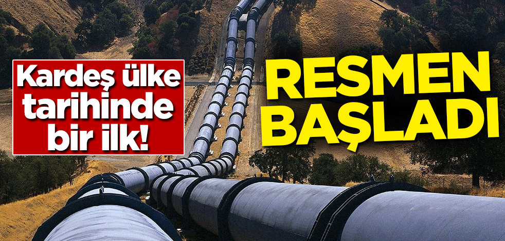 Kardeş ülke tarihinde bir ilk! Resmen başladı