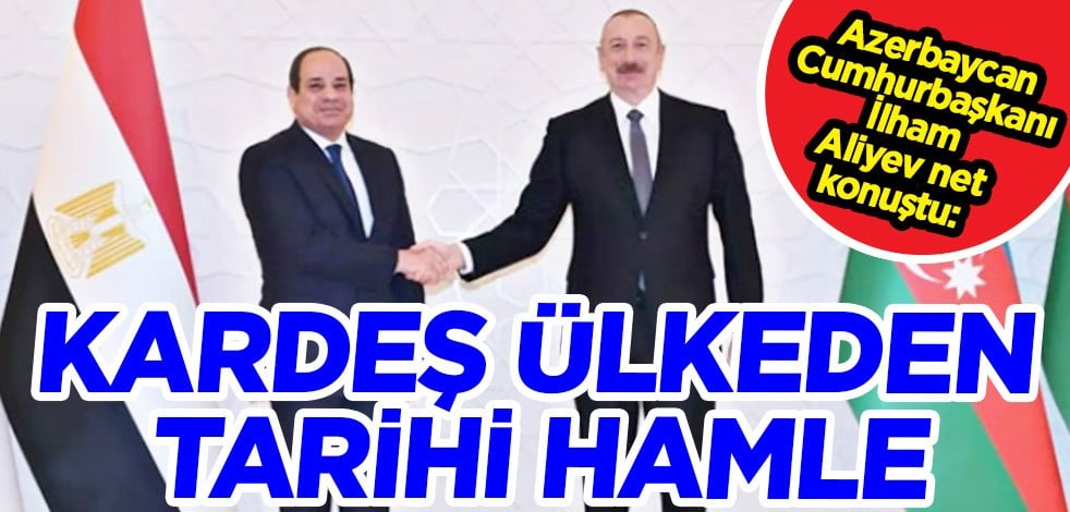 Kardeş ülkeden hamle: Aliyev: İİT ve Bağlantısızlar Hareketi üyesi bir ülke, BMGK daimi üyesi olmalıdır