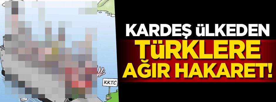 Kardeş ülkeden Türklere ağır hakaret!