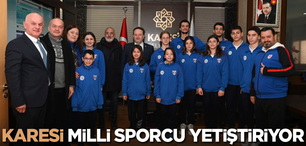 Karesi milli sporcular yetiştiriyor