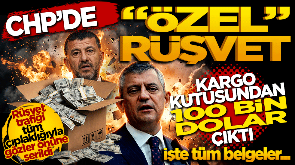 Kargo kutusundan 100 bin dolar çıktı: CHP’de 