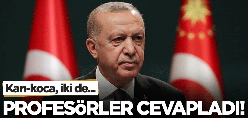 Karı-koca, iki de... Proflar cevapladı: Erdoğan 3. kez aday olabilir mi?