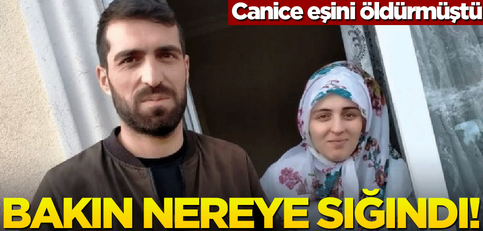 Karısını canice öldürüp o partiye sığındı!