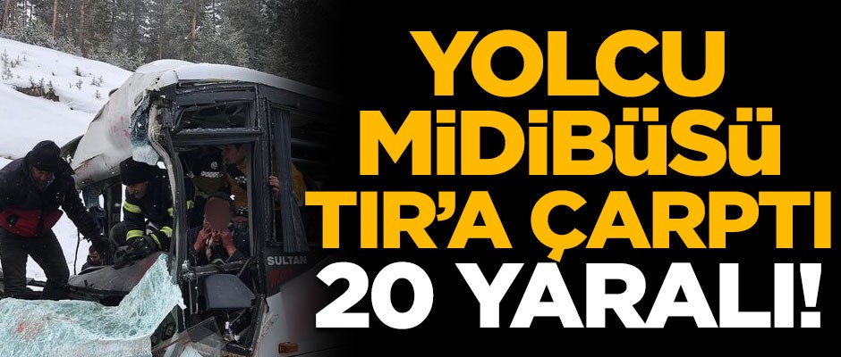 Kars-Erzurum arasında korkunç kaza! 20 yaralı