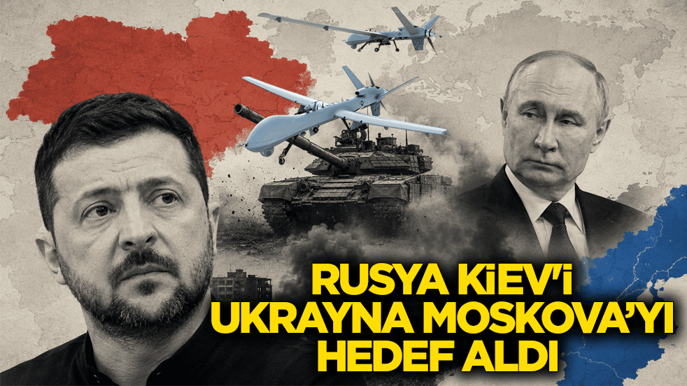 Karşılıklı saldırılar sürüyor! Rusya Kiev'i, Ukrayna da Moskova’yı hedef aldı