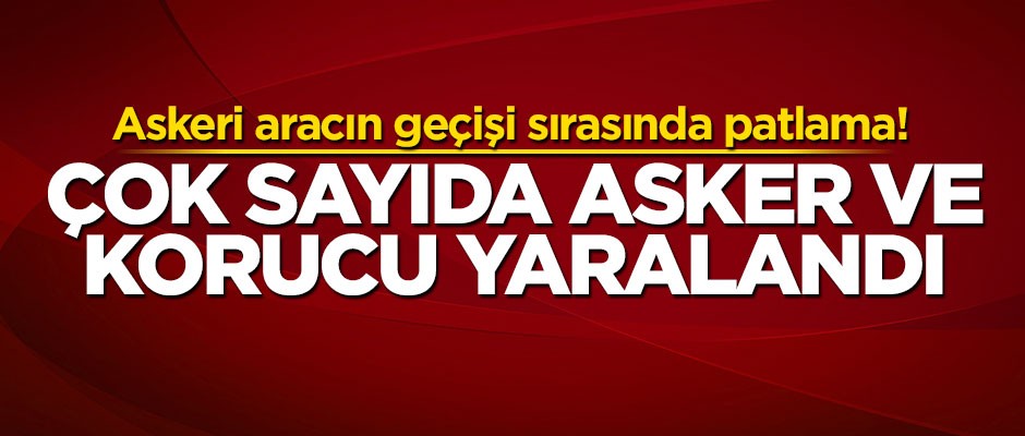 Kars'ta hain saldırı: 6 asker, 3 korucu yaralı