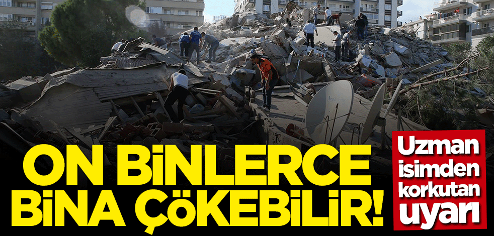 Kartal depremi sonrası korkutan açıklama: 50 bin bina çökebilir