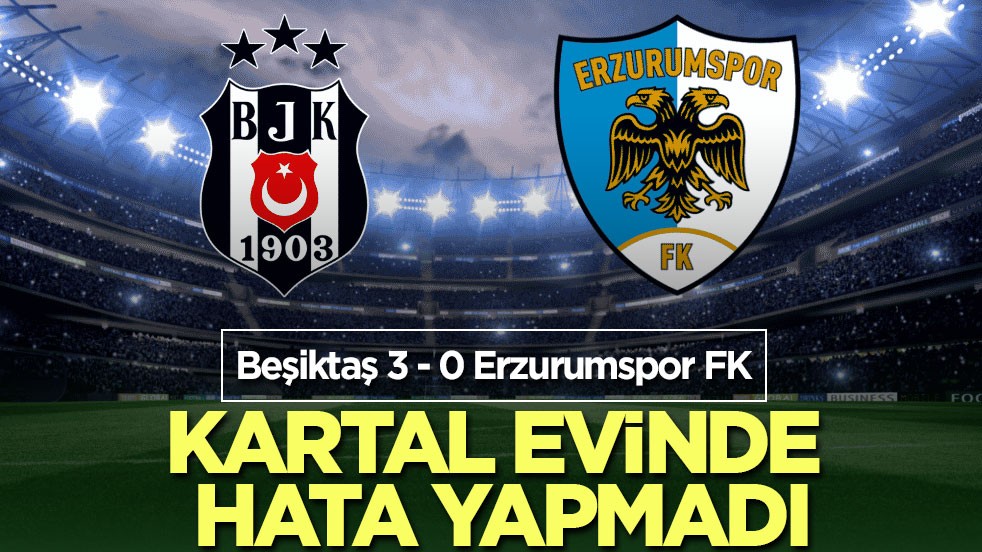 Kartal evinde hata yapmadı