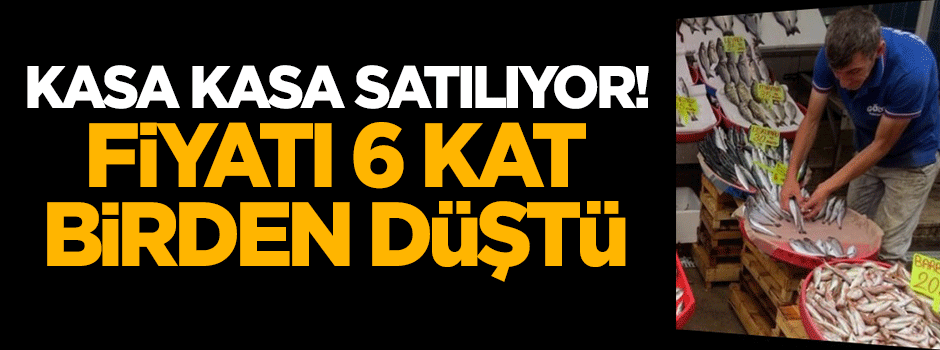 Kasa kasa satılıyor! Fiyatı 6 kat düştü