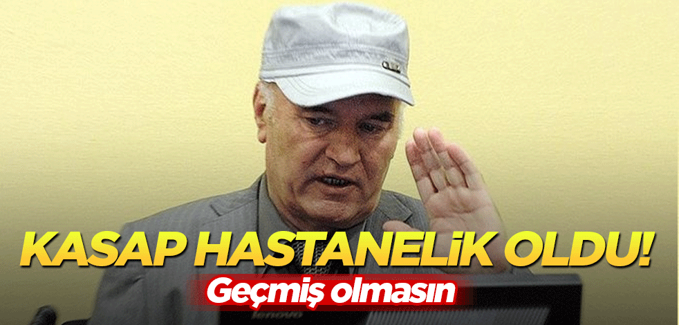 Kasap hastanelik oldu! Geçmiş olmasın