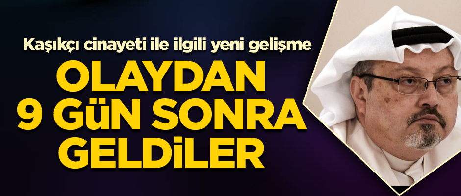 Kaşıkçı cinayeti ile ilgili yeni gelişme… Olaydan 9 gün sonra geldiler