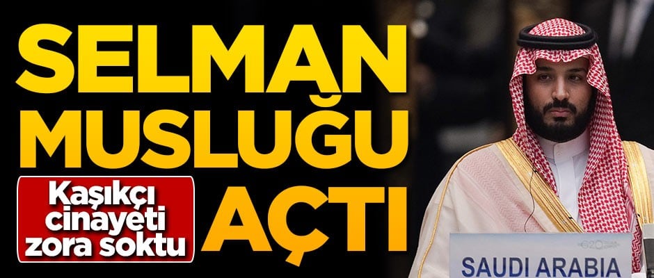 Kaşıkçı cinayeti zora soktu! Selman musluğu açtı