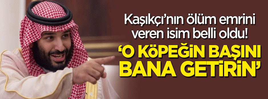 Kaşıkçı'nın ölüm emrini veren isim belli oldu: Bu köpeğin kafasını bana getirin