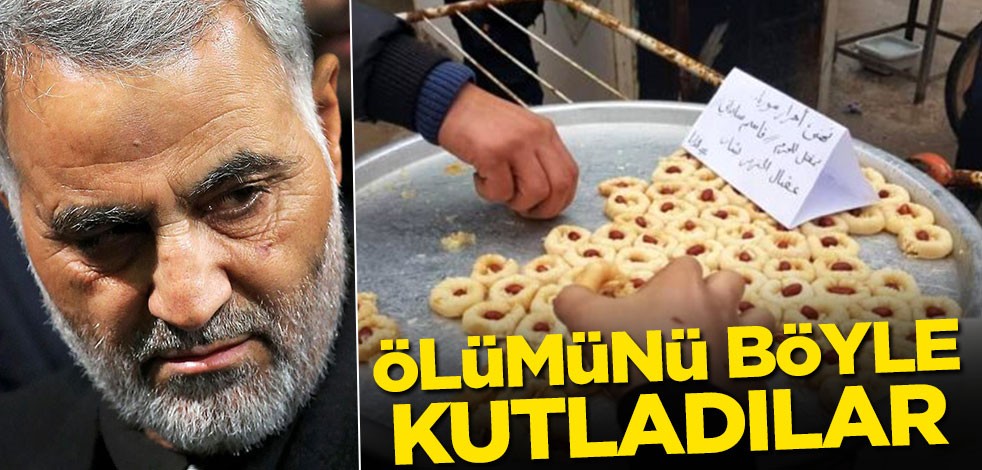 Kasım Süleymani'nin öldürülmesini tatlı dağıtarak kutladılar