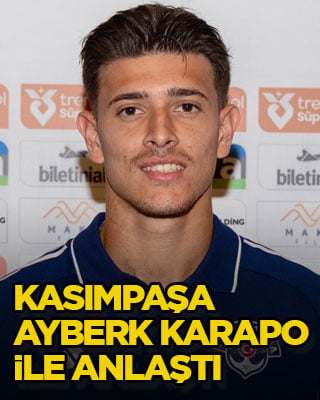 Kasımpaşa, Ayberk Karapo ile anlaştı