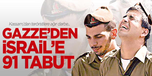  Kassam Tugayları: 91 İsrail askerini öldürdük