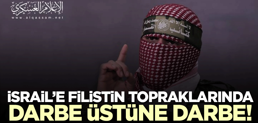 Kassam Tugayları açıkladı! İsrail'e Gazze topraklarında darbe üstüne darbe...