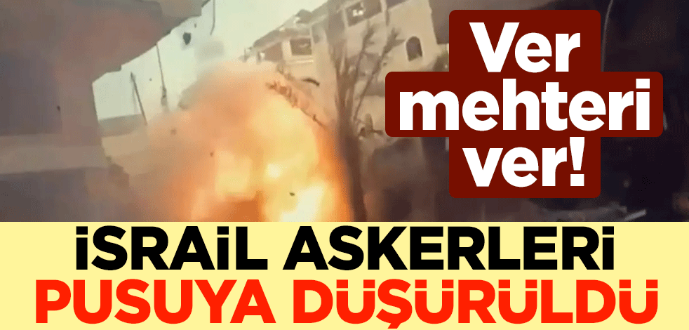 Kassam Tugayları, İsrail askerlerini pusuya düşürdü