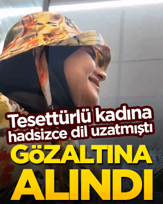 Kaş'ta tesettürlü kadına hadsizce dil uzatan militan zihniyetli şahıs ensesinden yakalandı!