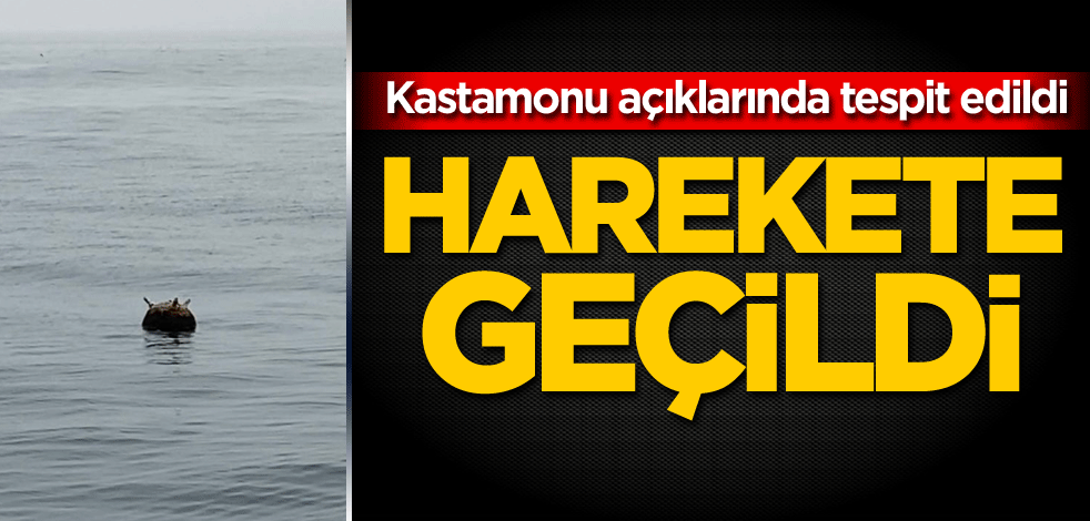 Kastamonu açıklarında tespit edildi! Harekete geçildi
