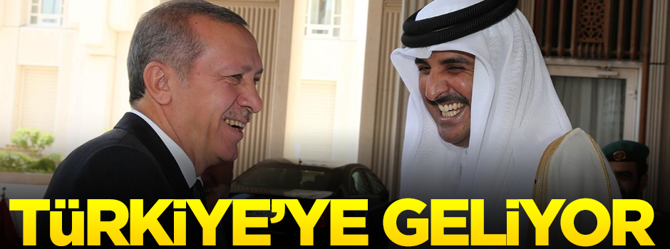 Katar Emiri Al Sani Türkiye'ye gelecek