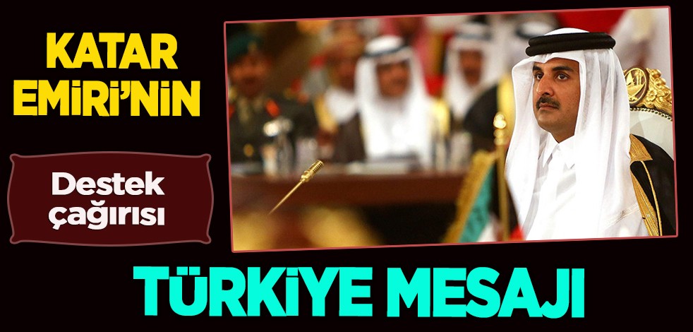 Katar Emiri’den Suriye ve Türkiye'ye karşı resmen destek çağrısı: Sosyal medyayı salladı! O sürpriz açıklama