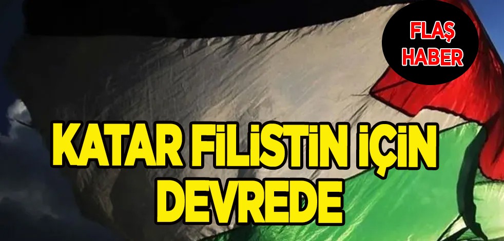Katar Filistin için devreye girdi! Seçimlerine ilişkin kararını duyurdu! Diplomatik girişimlerini sürdürüyor