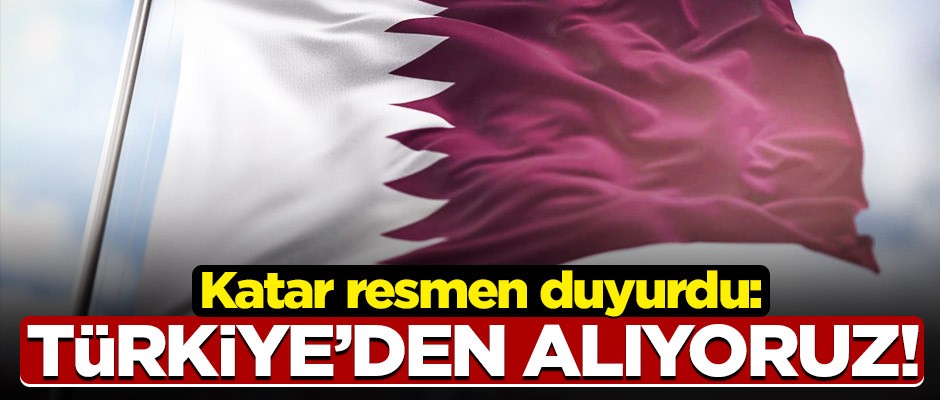 Katar, Türkiye'den 6 adet Bayraktar TB2 aldı