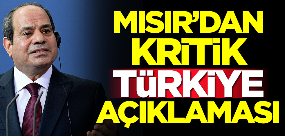 Katar'daki görüşme sonrası Mısır'dan Türkiye açıklaması